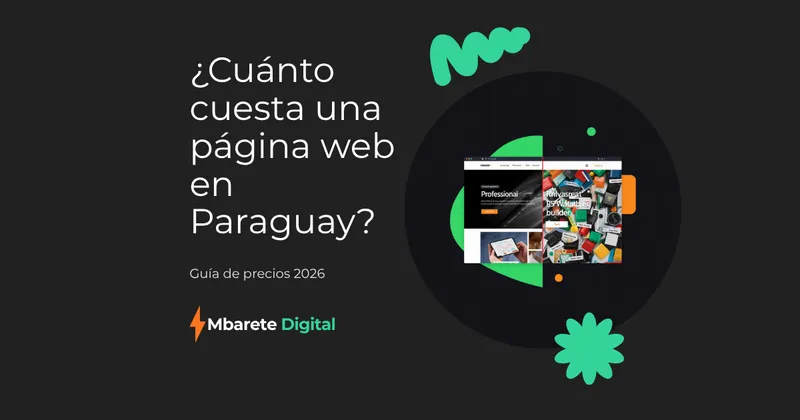 ¿Cuánto cuesta una Web en Paraguay? Precios 2026