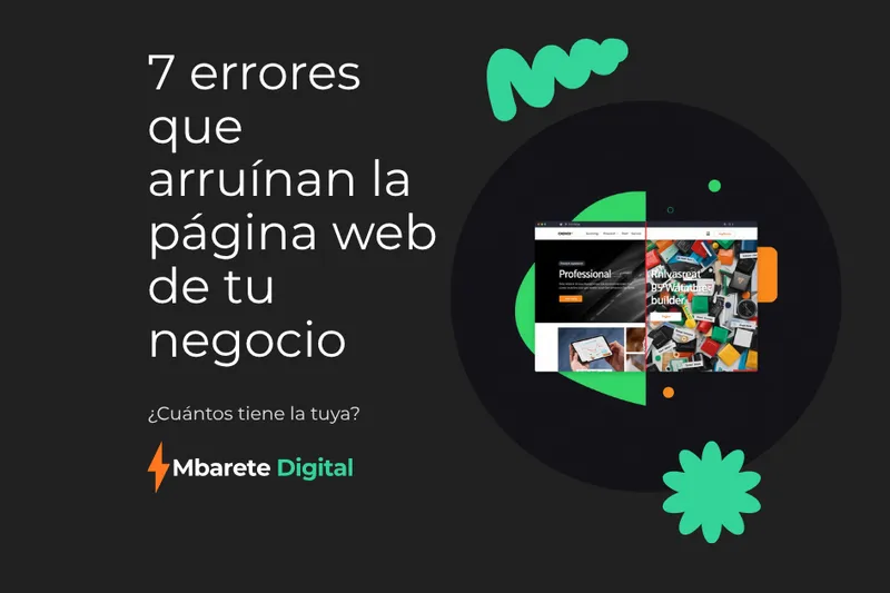 7 errores fatales en Páginas Web en Paraguay