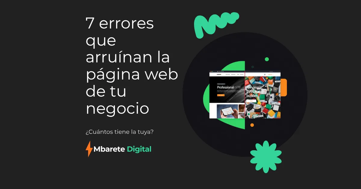 7 errores fatales en Páginas Web en Paraguay