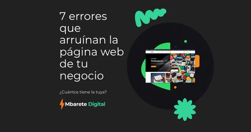7 errores fatales en Páginas Web en Paraguay