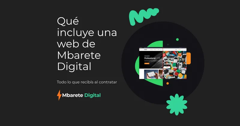Qué incluye una Web Profesional de Mbarete Digital