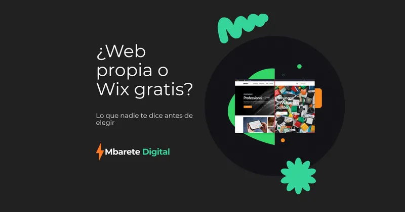 ¿Web propia o Wix gratis? La realidad en Paraguay